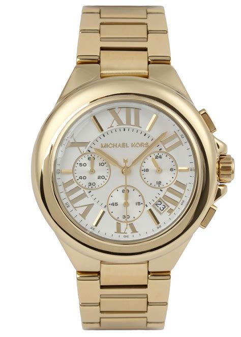 michael kors fossil gold|Michael Kors watch.